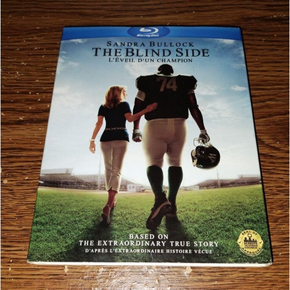 The Blind Side (Blu-ray Disc, 2010, 2-Disc Set, Canadian) w/ slip cover